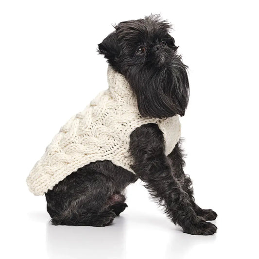 Cable Knit Sweater - Ivory
