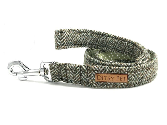 Herringbone Harris Tweed Lead
