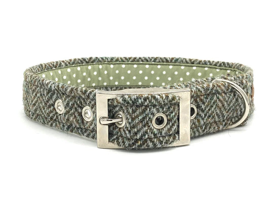 Herringbone Harris Tweed Collar