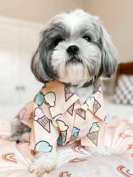 Scoop Dog Ice-cream summer Dog Shirt